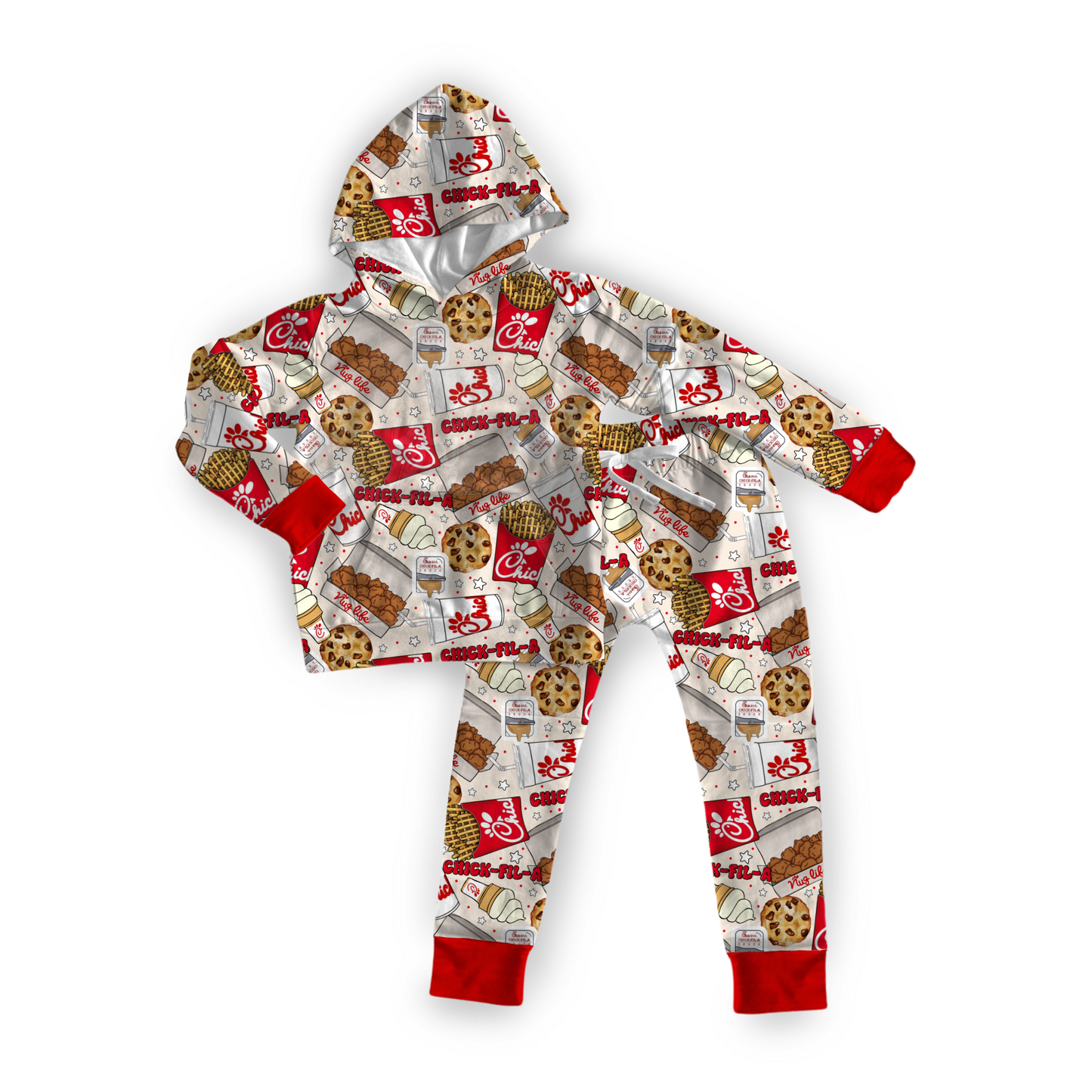 CRAVINGS | hoodie with joggers set