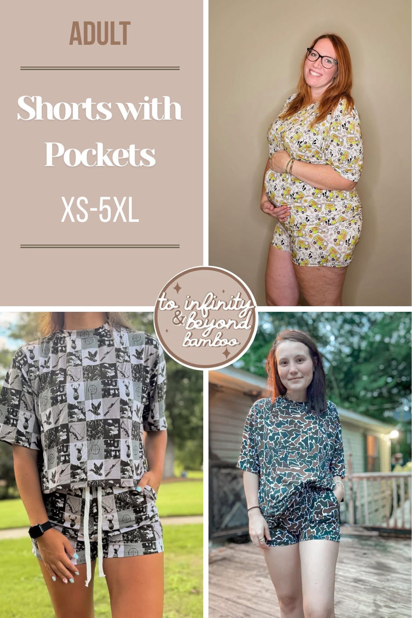 SPOOKY | adult | shorts | TAT AUGUST