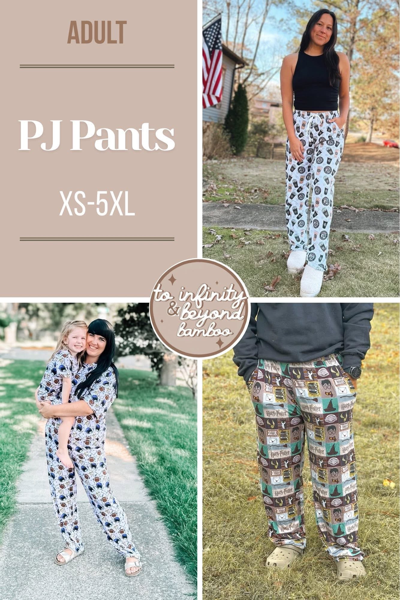 SPOOKY | adult | pj pants | TAT AUGUST