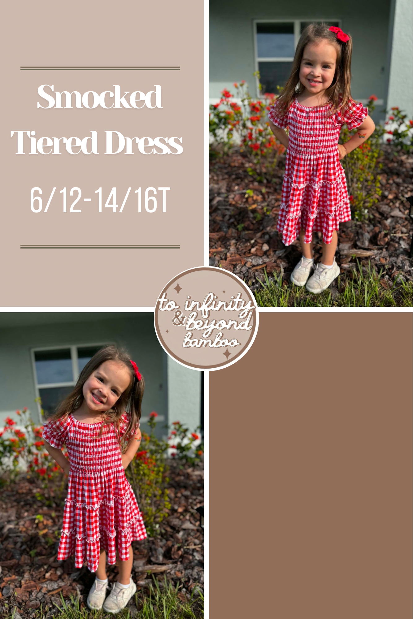 CHRISTMAS | smocked tier dress  | TAT OCTOBER