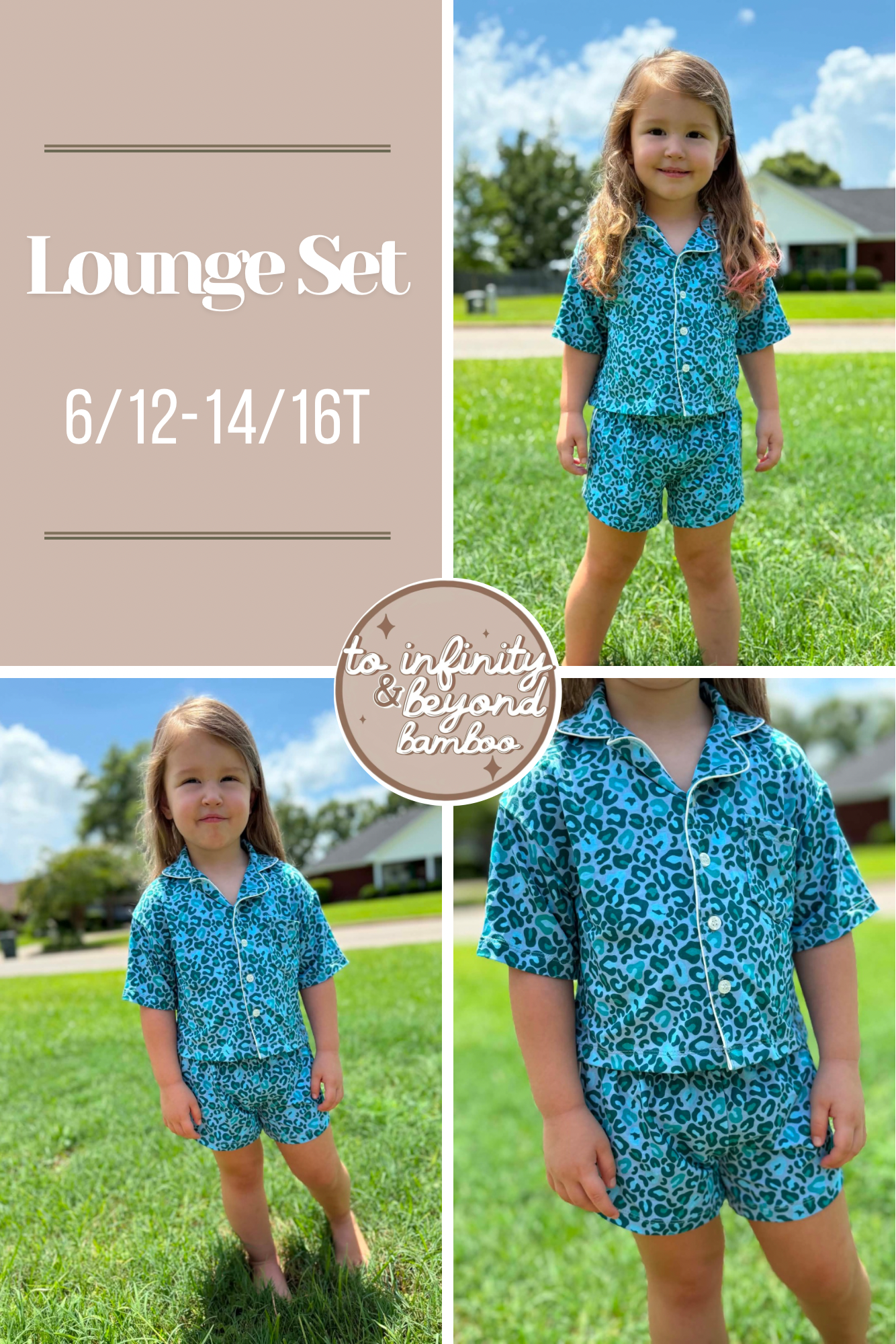 NEUTRALS | short sleeve button up with shorts lounge set | TAT MID SEPTEMBER
