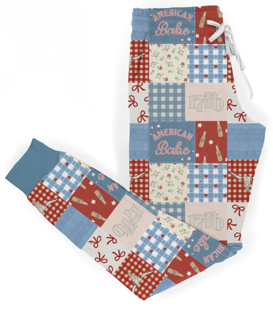 FOURTH OF JULY | adult | joggers | TAT LATE MAY