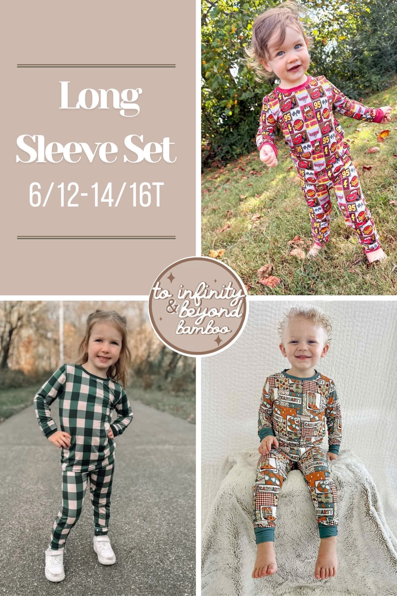 SPOOKY | long sleeve shirt with pants set | TAT AUGUST