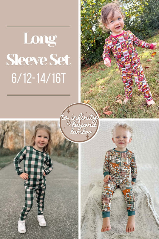 SPOOKY | long sleeve shirt with pants set | TAT AUGUST