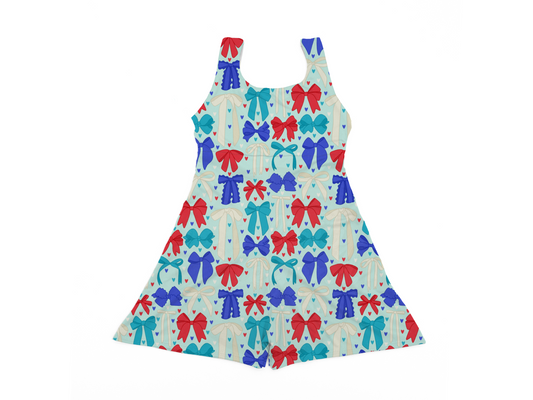 FOURTH OF JULY | adult | tank romper | TAT LATE MAY