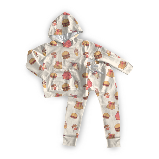 CRAVINGS | hoodie with joggers set