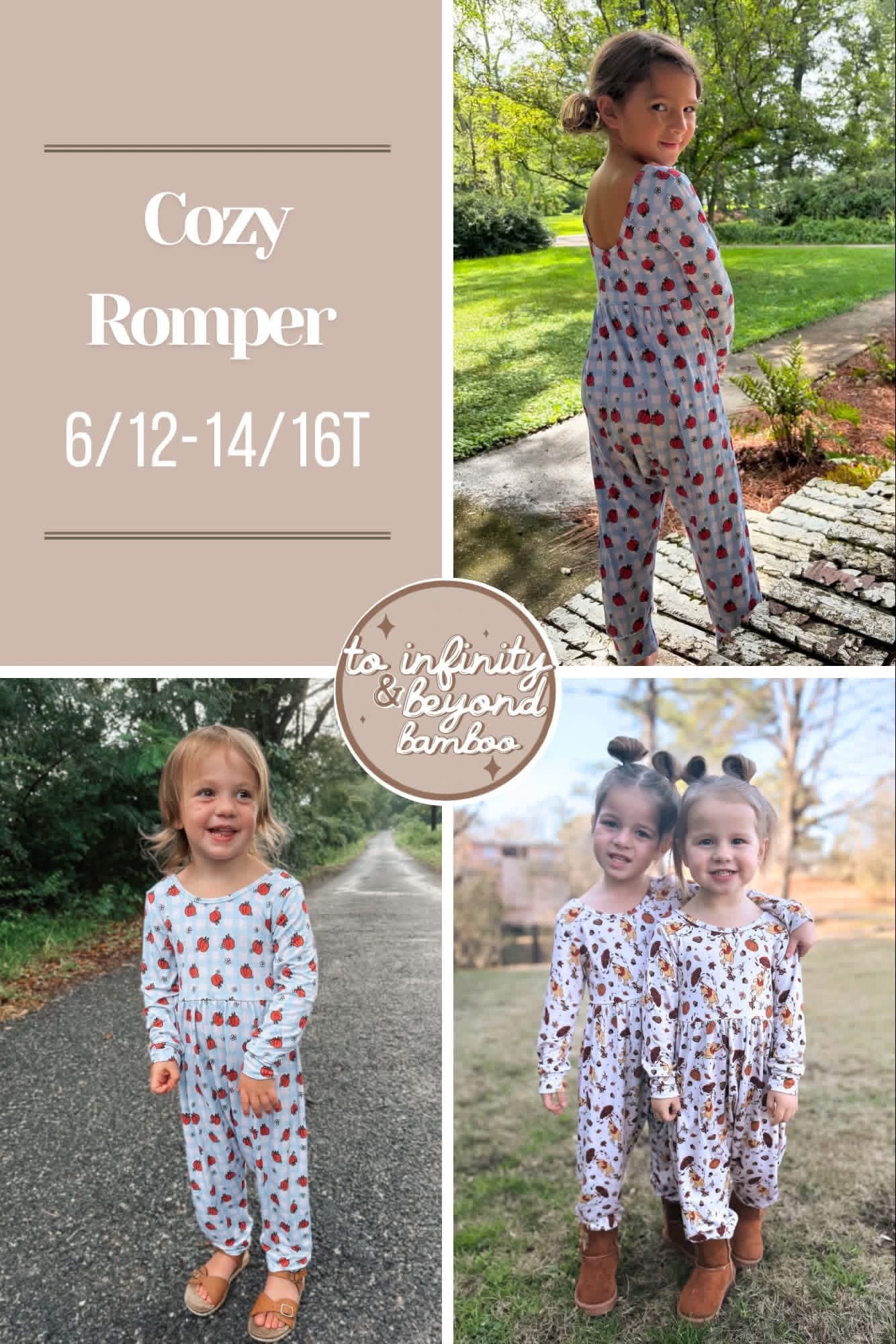 REP SELECTS | long sleeve cozy romper | TAT NOVEMBER