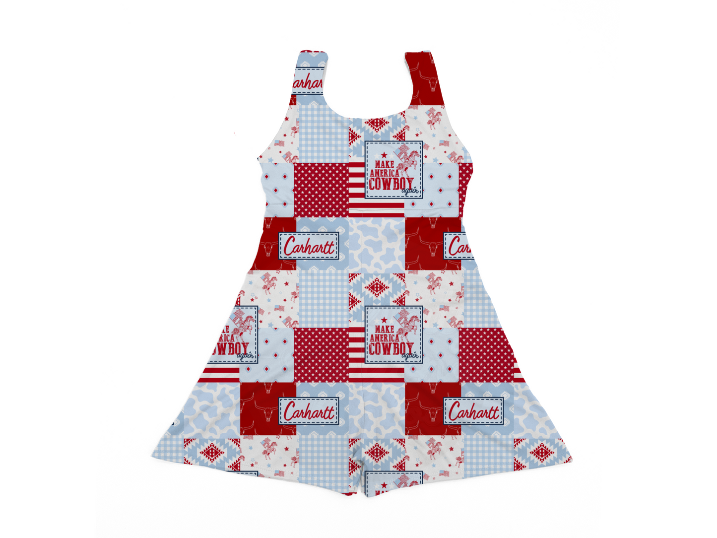 FOURTH OF JULY | tank rompers | TAT LATE MAY