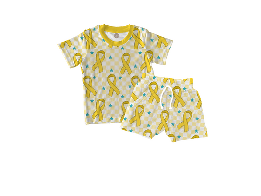 SPINA BIFIDA | short sleeve shirt with shorts set