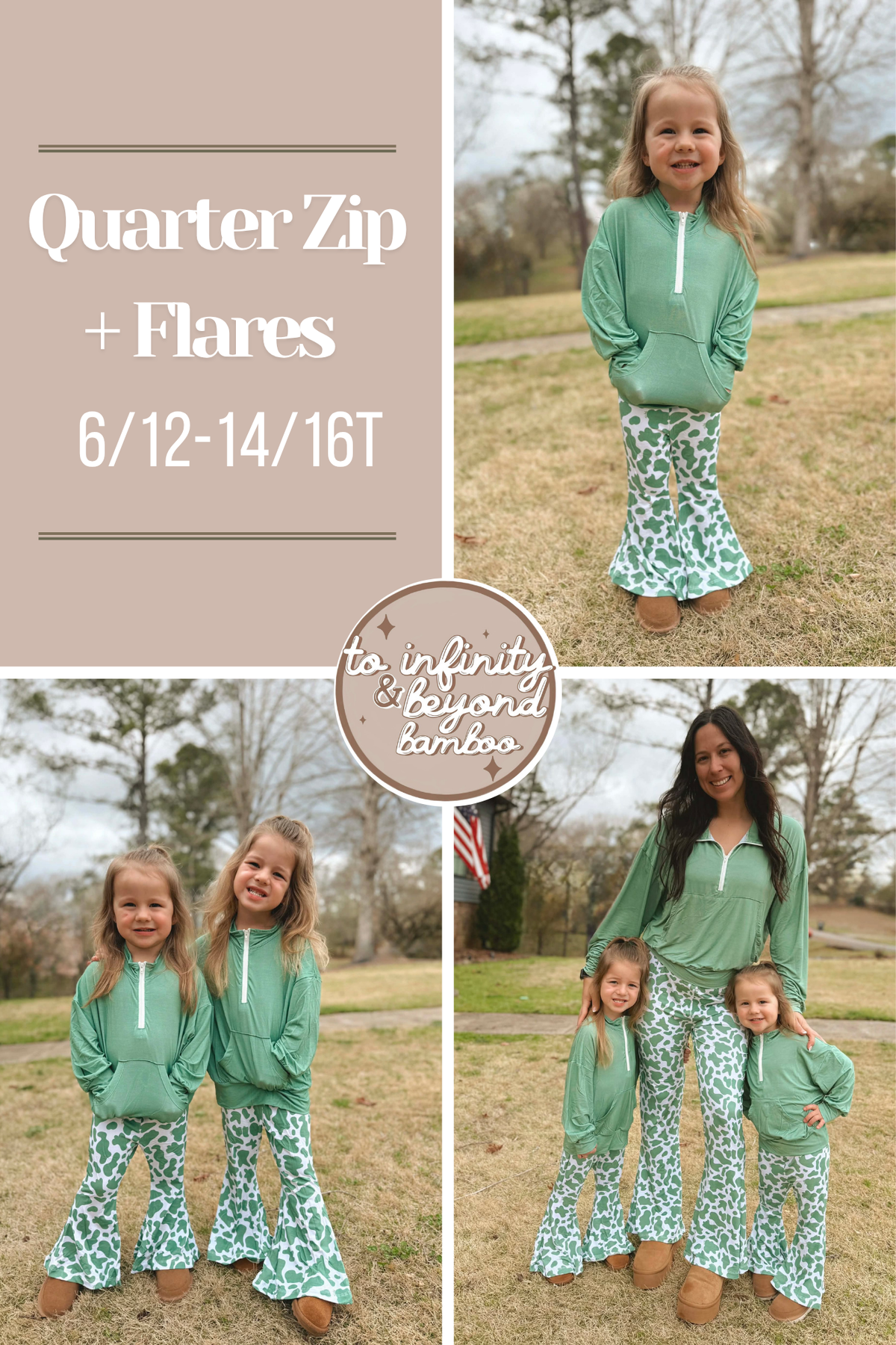 REP PICKS | quarter zip with flares set | TAT JANUARY