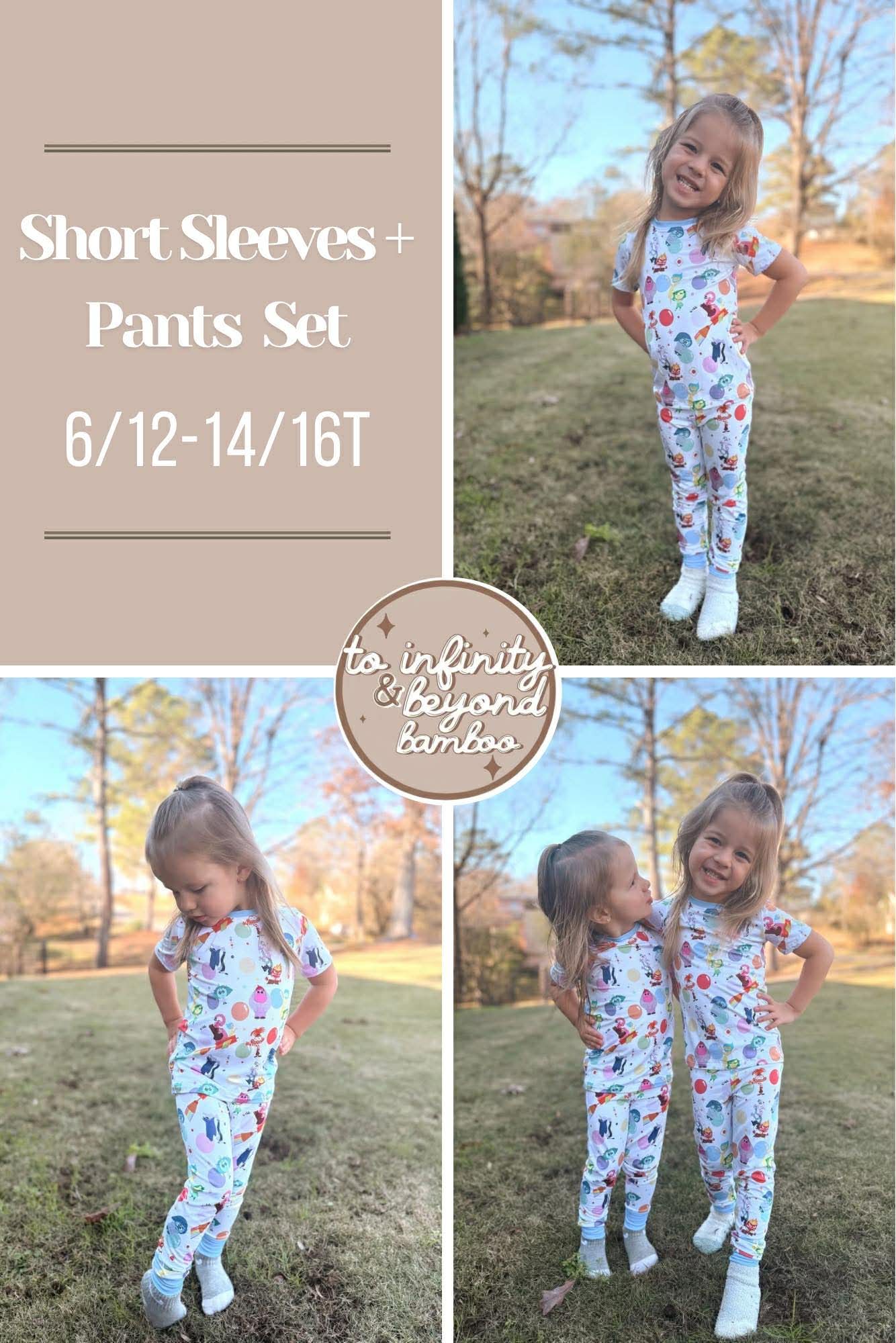 SPOOKY | short sleeve shirt with pants set | TAT AUGUST