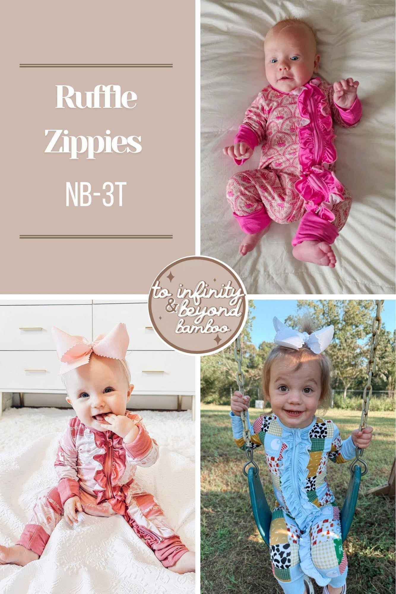 INTO THE WILD | double ruffle zippie | TAT LATE NOVEMBER